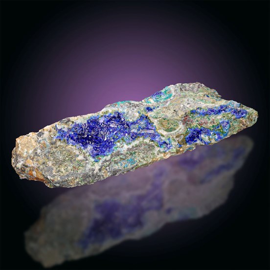 Linarite-Mammoth-Saint Anthony Mine | Tiger | Mammoth | Pinal Co. | Arizona | USA